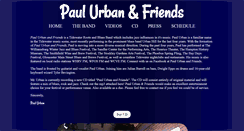 Desktop Screenshot of paulurbanmusic.com